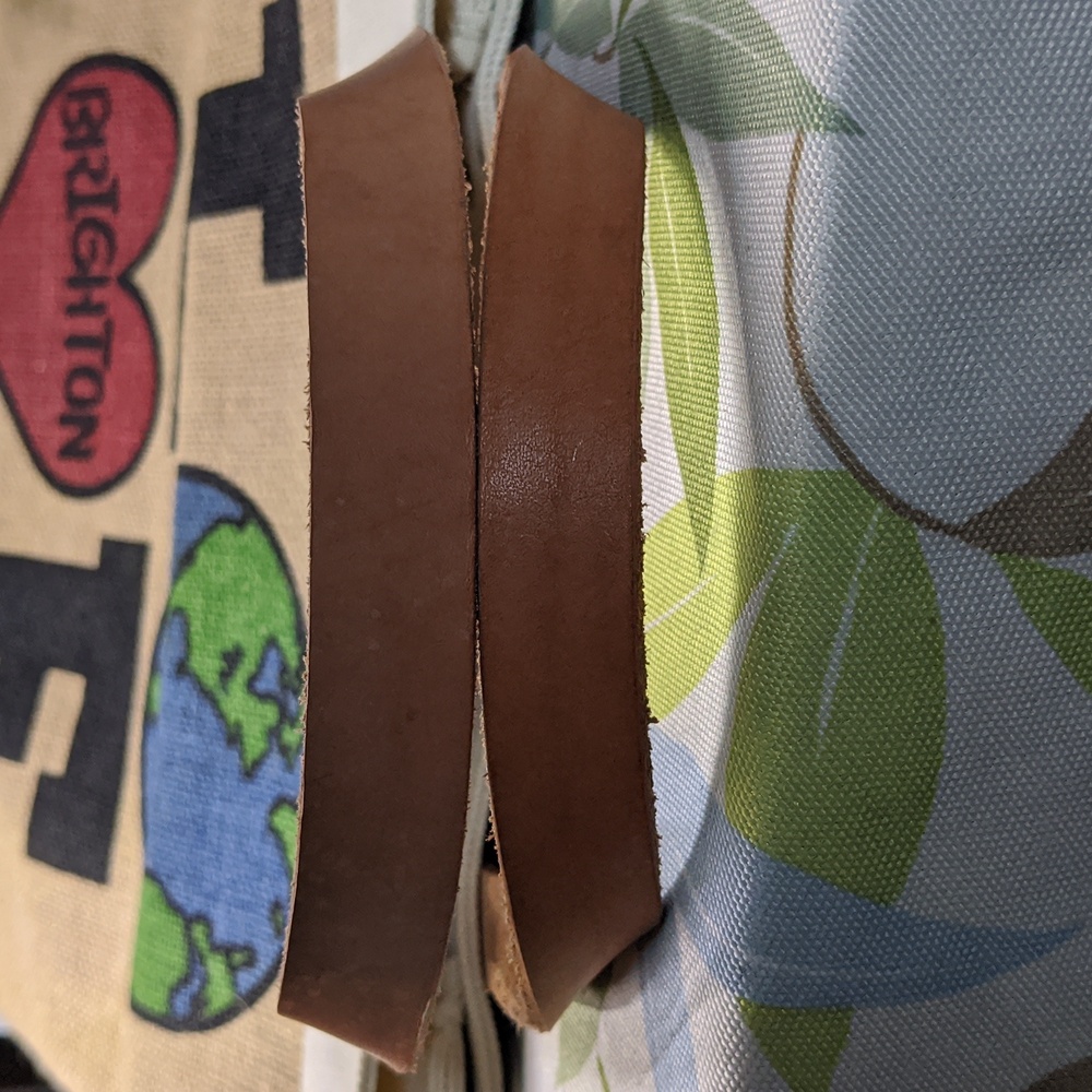 Brighton Love The Earth, Earth Day Woven Tote W/ Leather Trim 🌎 - Picture 12 of 12